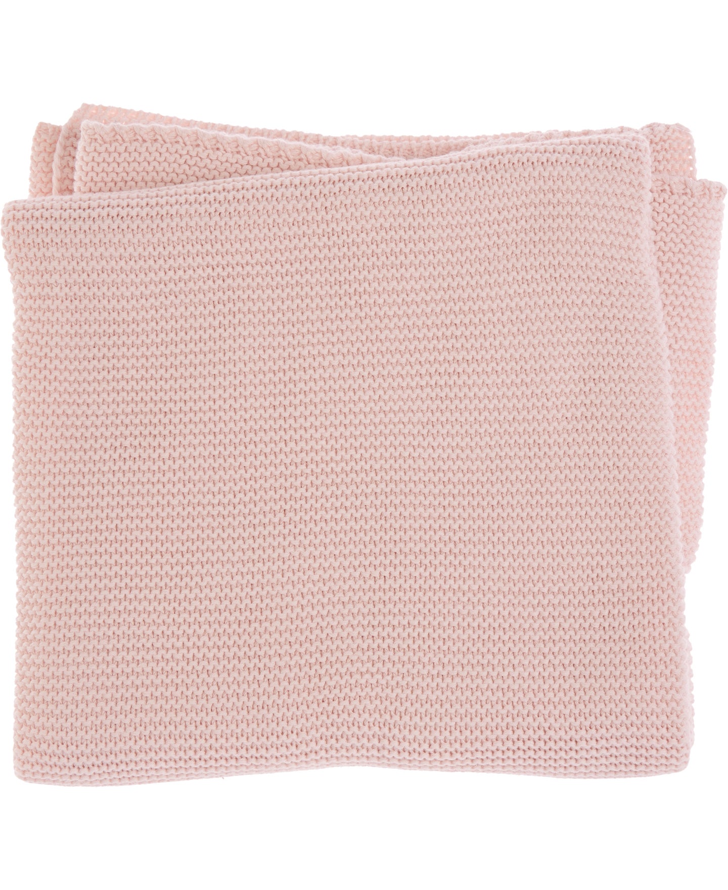 Chalk Pink Blanket | Chunky Knit Blanket