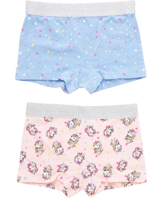 Bluey Girls Cotton Shorties - 2 Pack