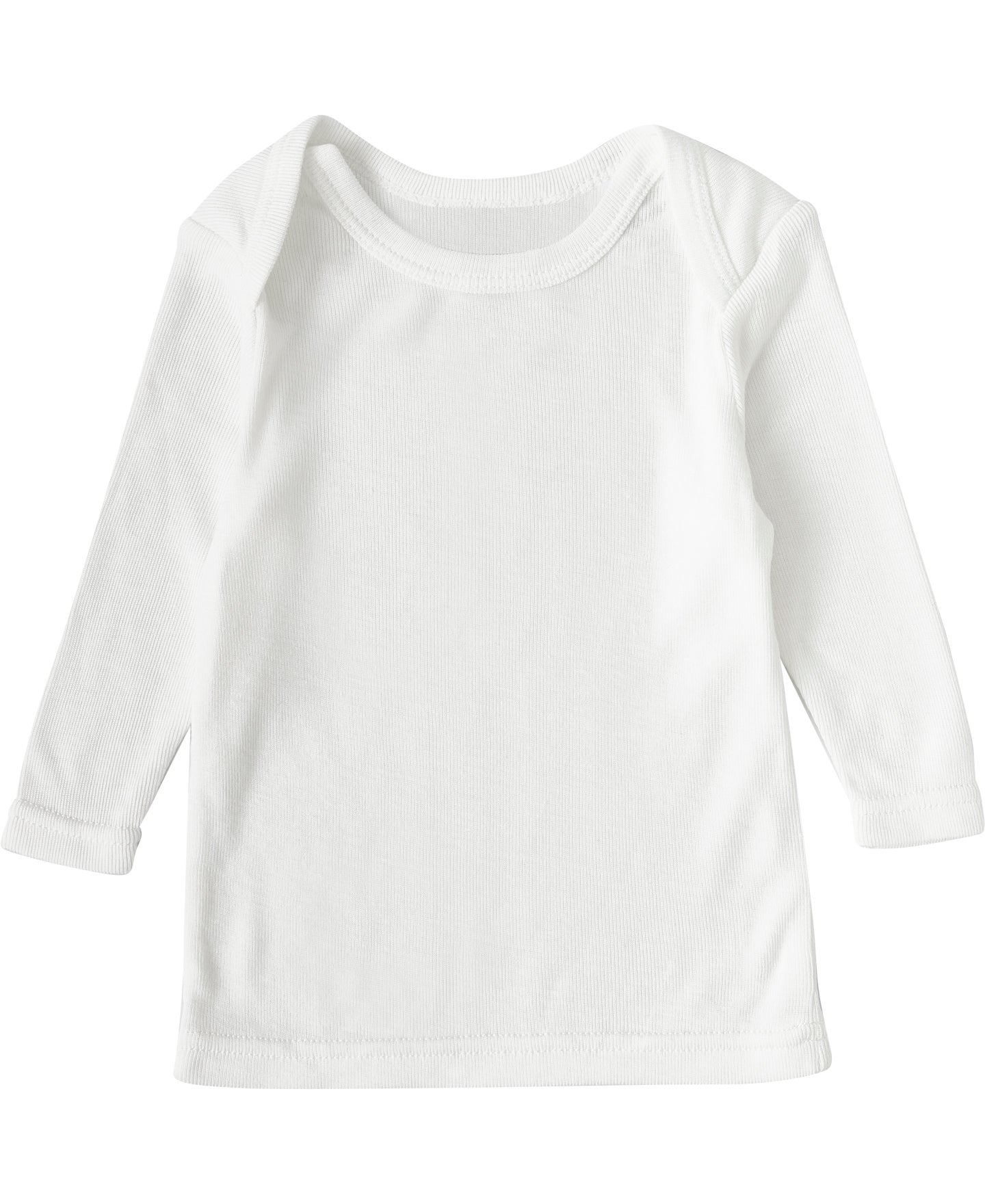 Infant Thermo Long Sleeve Thermal Top in White