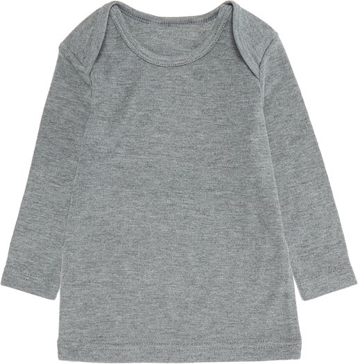 Infants' Thermo Long Sleeve Thermal Top in Grey Marle | Postie