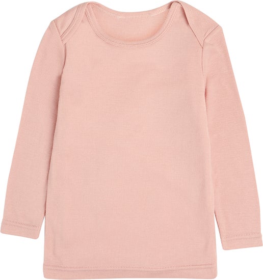 Infants' Thermo Long Sleeve Thermal Top in Mid Pink | Postie