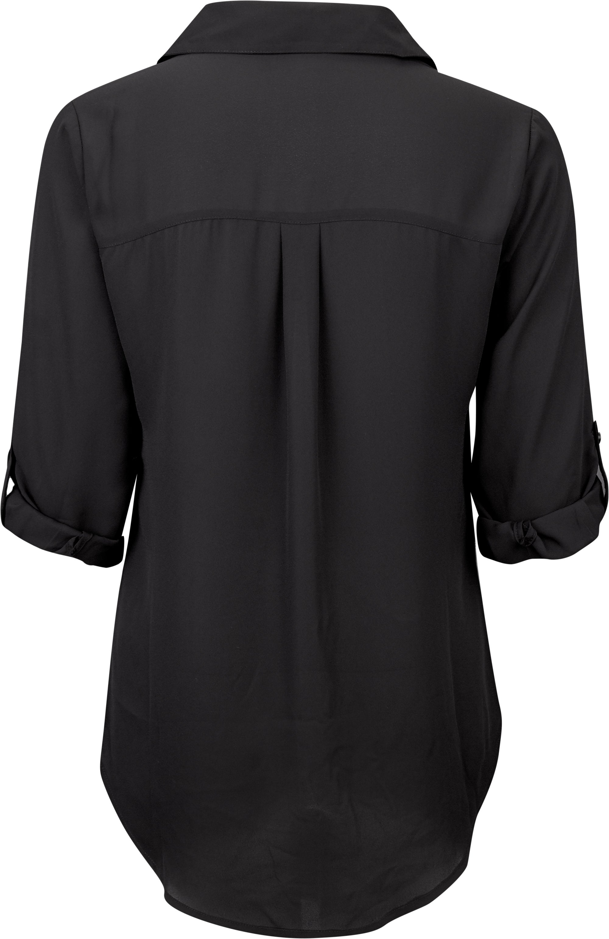 Black collared shirt womens sale