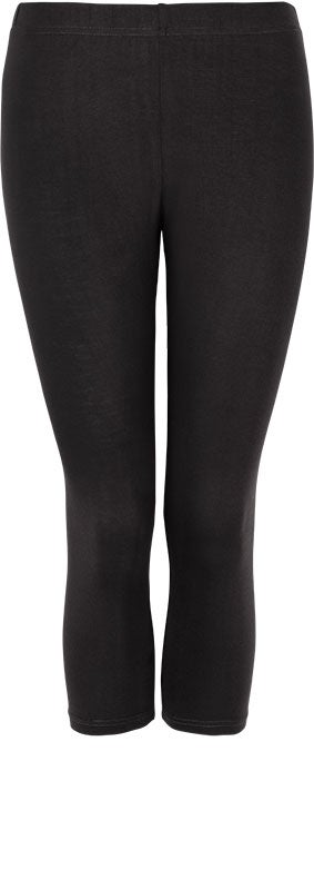 Women's Fav Cropped Leggings in Black | Postie