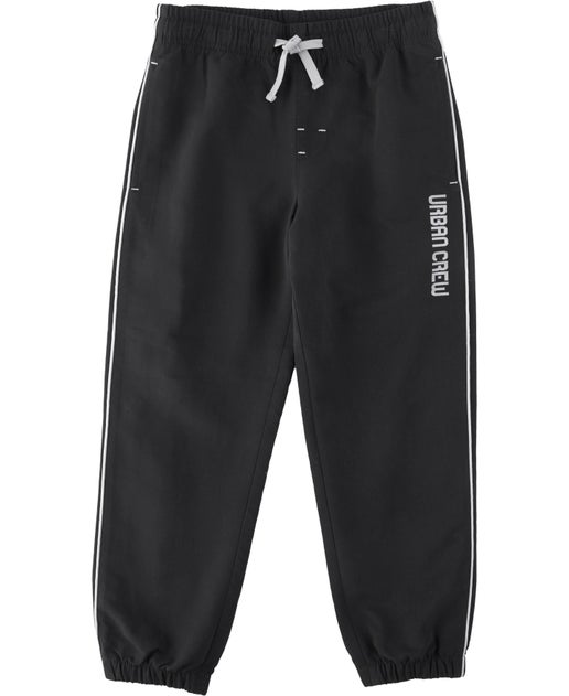 Little Kids' Microfibre Trackpants in Jet Black | Postie