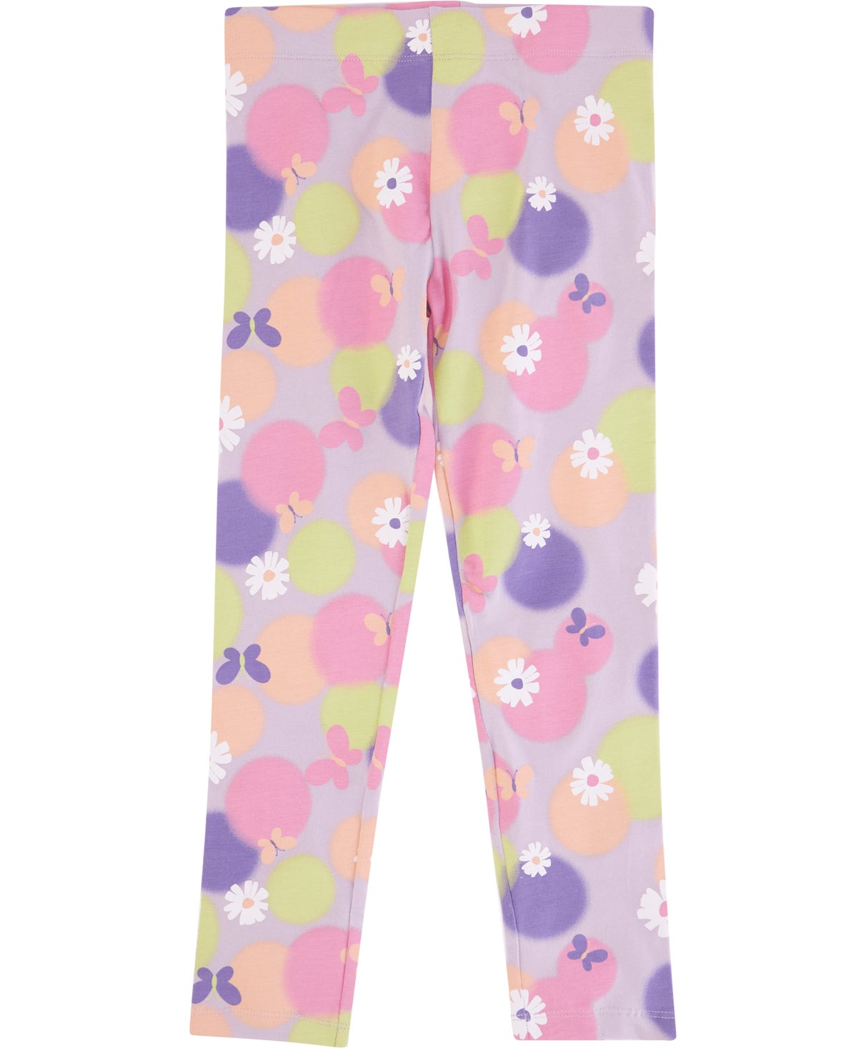 Quaintrelle Lucy Pink Butterfly Print School Active Leggings - Girls