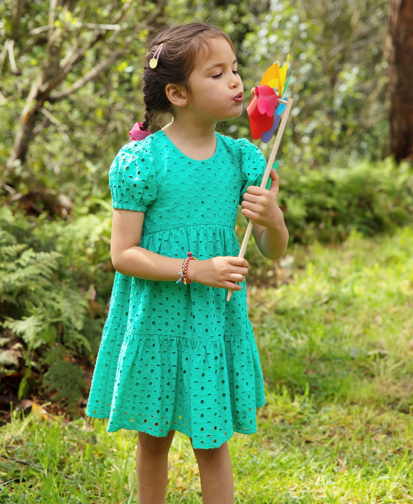 Child hotsell green dress