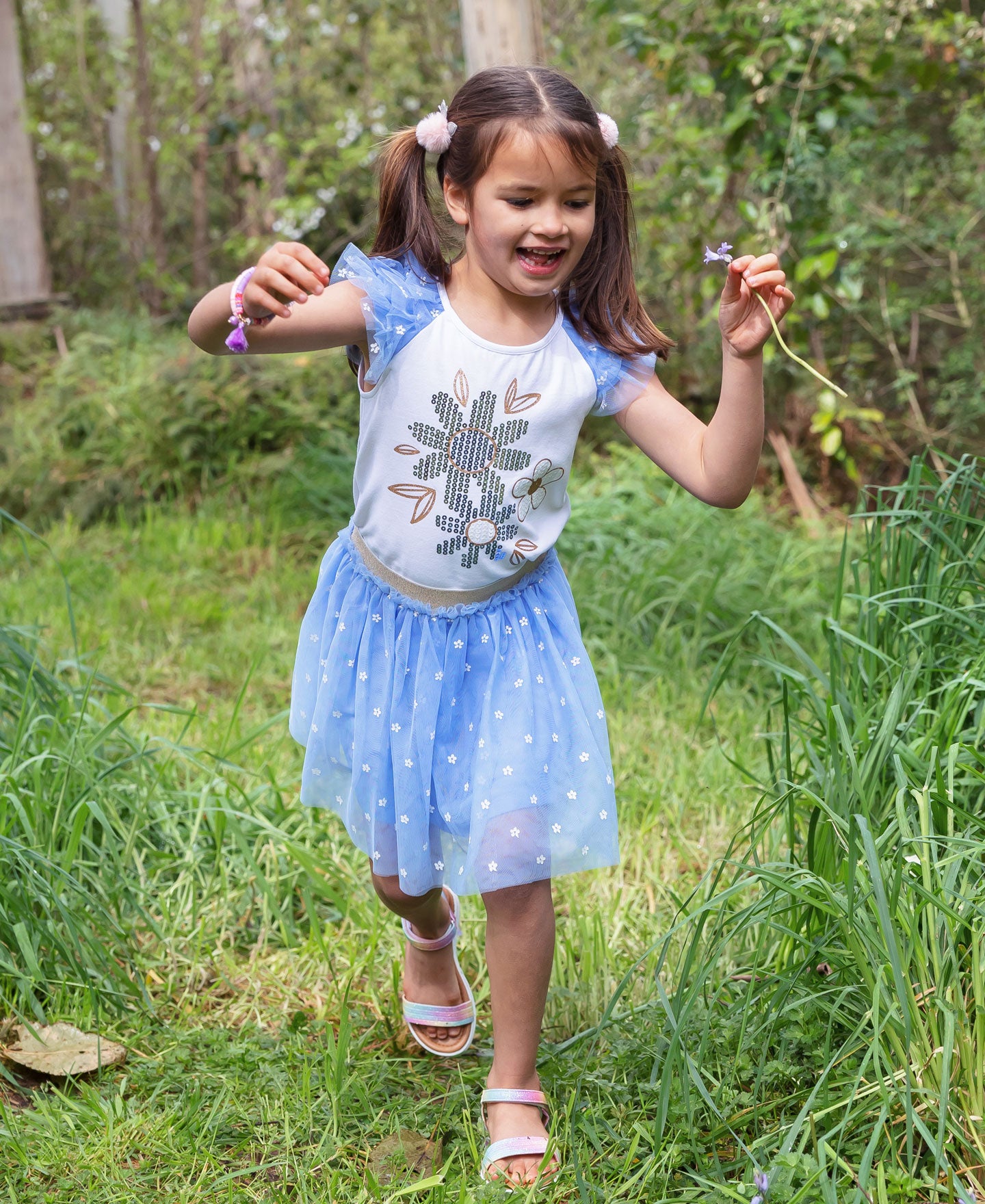 Blue skirt hotsell for toddler