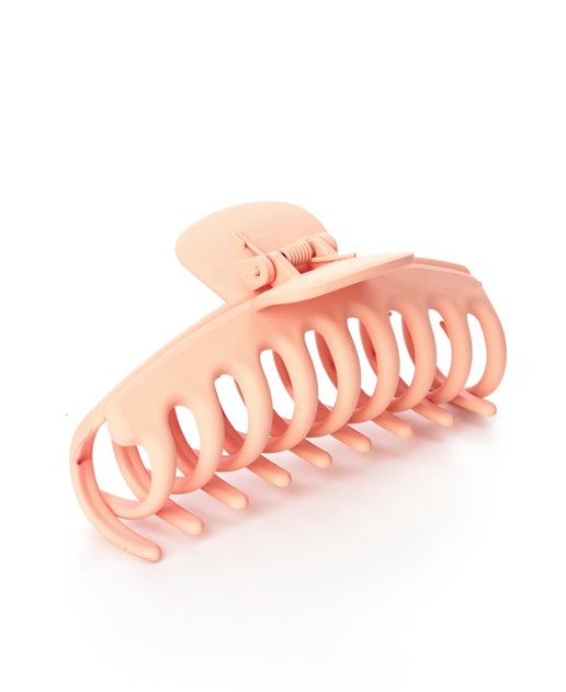 Miss Mango Claw Clips in Matte Peach 11cm | Postie