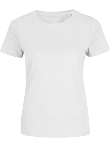 Cotton T-shirt in White