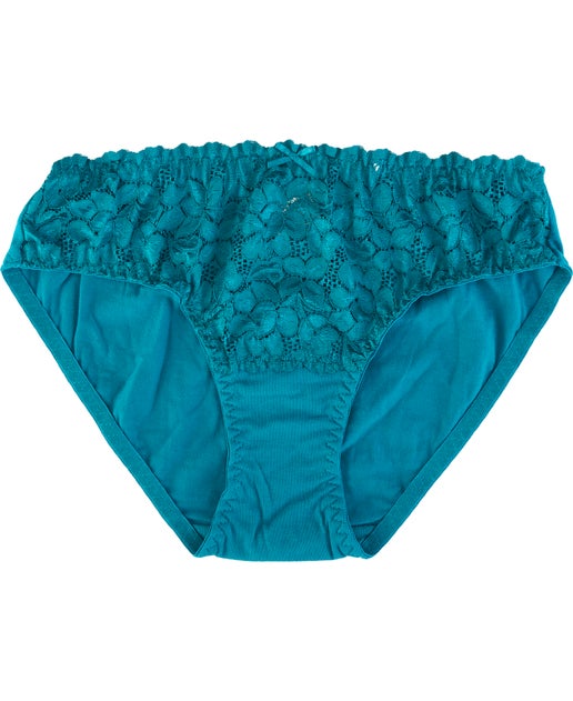 Women's Favourites Lace Bikini in Crystal Teal | Postie