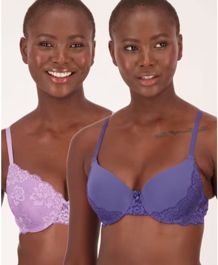 SIX PACK FULL CUP DELICATE LACE BRAS
