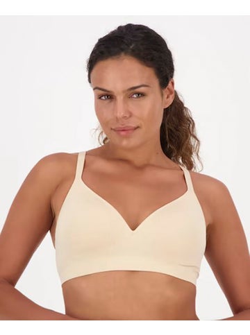 Seamless Wirefree Front Closure Bra Mesh Light Lined Full Coverage Everyday  Bralet with Straps Wireless Front-Close, J41-beige, 36 : :  Clothing, Shoes & Accessories