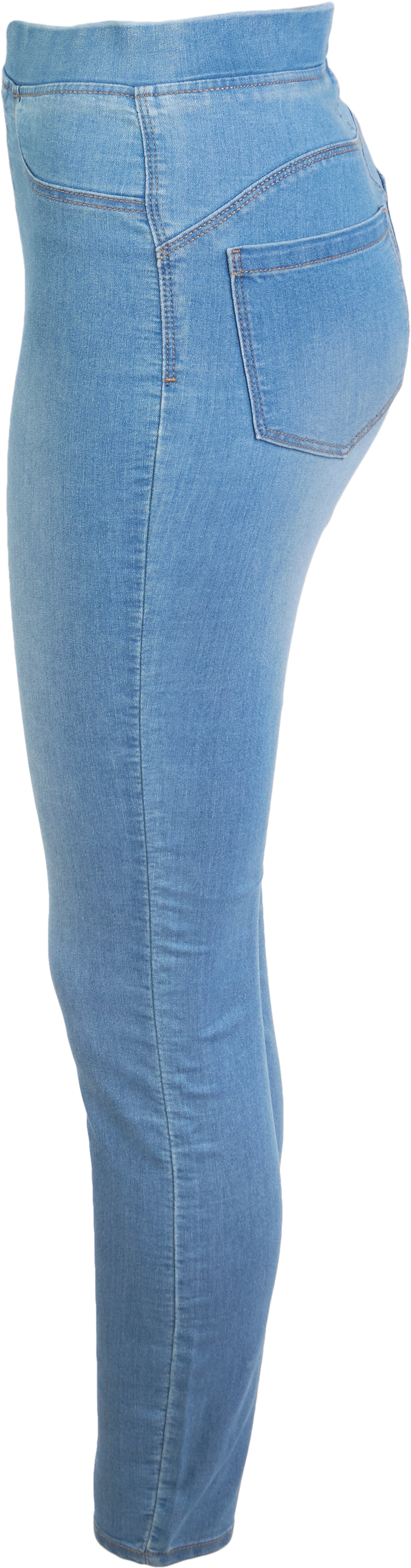 Women s High Rise Signature Jegging in Light Blue Wash Postie