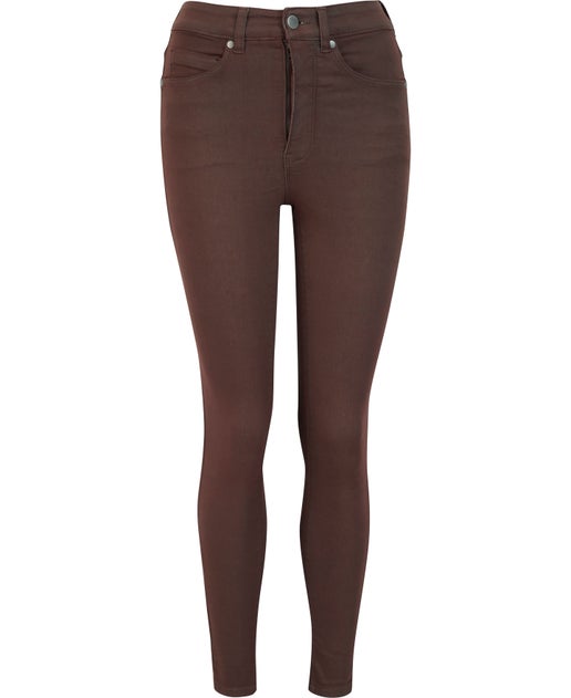 Women's Soft Touch High Rise Jean in Chocolate | Postie