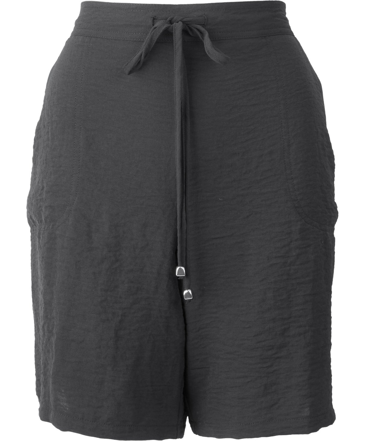 Bermuda Shorts for Women, Knee Length Capris Casual Summer Loose Fit Short  Pants Dressy Drawstring Pirate Shorts Medium 0-black